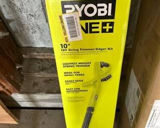 RYOBI ONE+ 18V 10 in. Cordless Battery String Trimmer/Edger