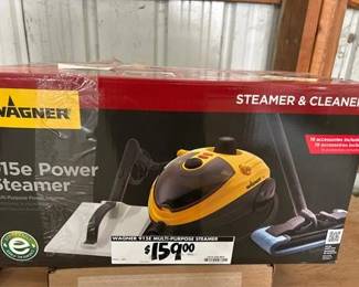 Wagner Spraytech 2494184 915e On-Demand Steam Cleaner
