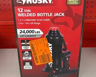 Husky 12-Ton Welded Bottle Jack