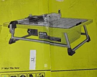 RYOBI 4.8 -Amps 7 in. Blade Corded Tabletop Wet Tile Saw
