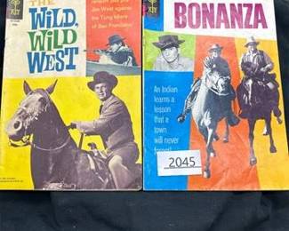 The Wild, Wild West; Bonanza Comic Books