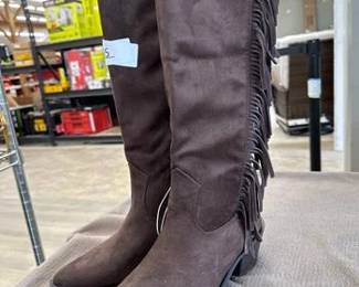 Women's Patsy Tall Fringe Western Boots