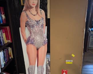 Just added-life size cardboard cut-out of Taylor Swift!