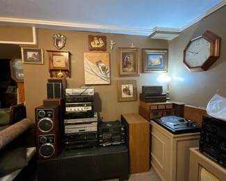 Much in stereo equipment