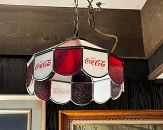 Coca Cola hanging lamp