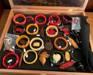 Gorgeous Bakelite jewelry