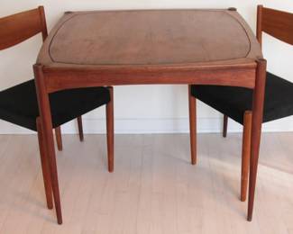 Arne Vodder For Selig Reversable Teak Table