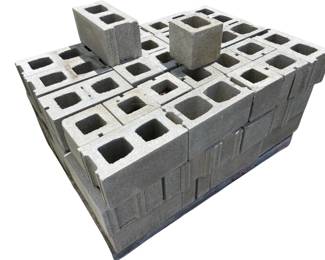 Pallet Of Concrete Blocks (Approx. 17)