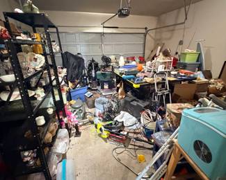 Treasure trove-ping pong table, deep freezer, ice maker, tools & more