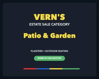 Category divider - Patio & Garden