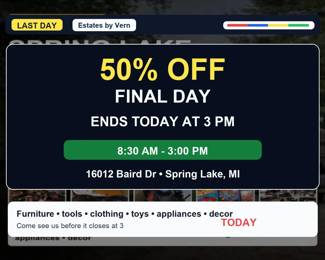 50% OFF - Last Day Ends at 3 PM