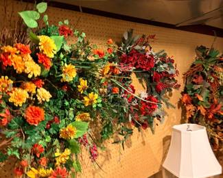 Bright floral decor arrangement for home accent
