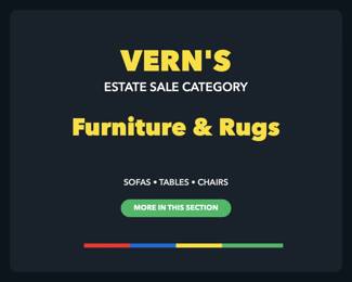 Category divider - Furniture & Rugs