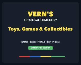 Category divider - Toys, Games & Collectibles