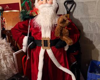 Large Santa Christmas holiday decoration