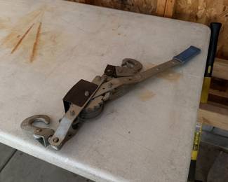 come along hand winch tool