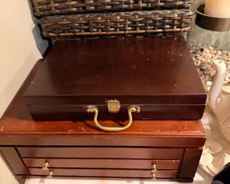Wood storage box or decorative chest
