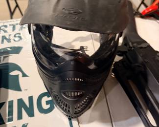 Paintball style protective mask