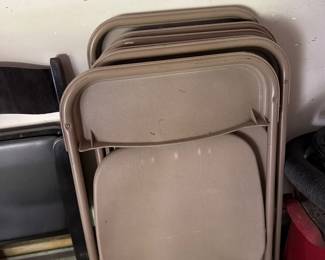Folding chairs for extra seating