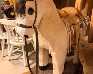 Homemade horse, different angle
