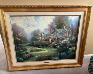 Thomas Kinkade Framed artwork