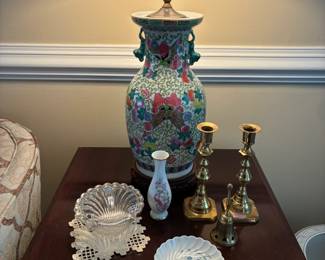 Beautiful lamps and decor