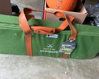Croquet set