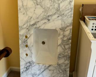 Marble vanity counter/ sink brand new