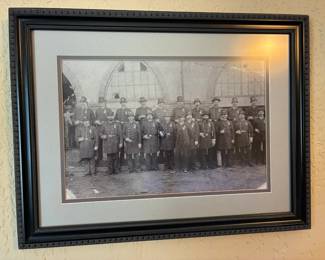 Vintage Photo of Charlotte Police Force from the turn of the century