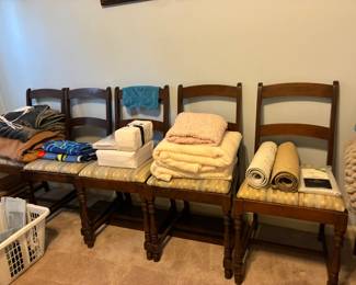 Set of dining chairs
