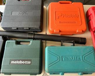 Skil, Metabo, Makita, and Paslode