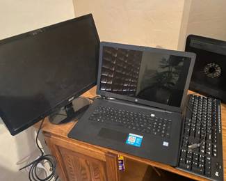 HP Intel Core I5 Laptop, Keyboard, Monitor And More