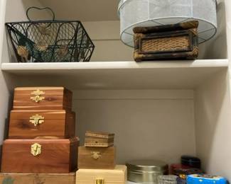 Trinket Storage Boxes