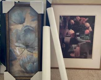 Floral Winery Prints