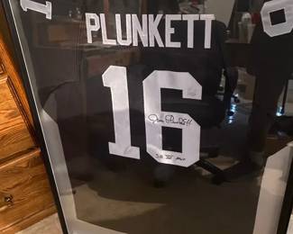 05 Jim Plunkett SBXII MVP Signed Jersey