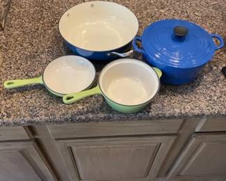 04 Le Creuset Enameled Cast Iron Oval Dutch Oven