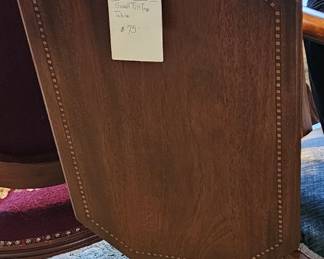 Small tilt top table