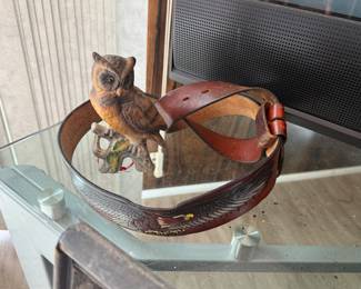 Belts, Owl Figurine