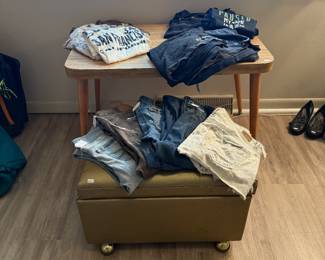 Wooden Table, Clothing