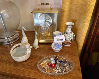 Jewelry, Mantle Clock