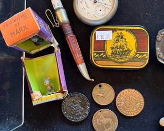 Coins, Pocket Watch