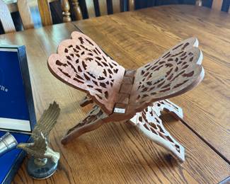 Wooden Book Holder