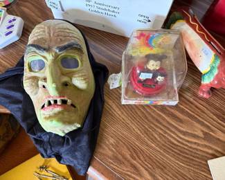 Vtg Halloween Mask