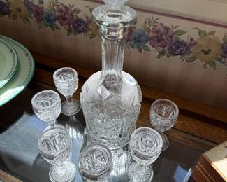 Decanter & Glasses 