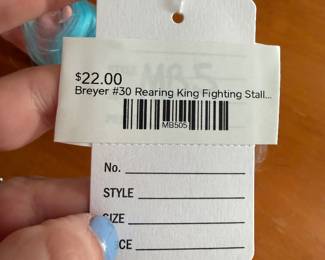 Breyer #30 Rearing King Fighting Stallion 