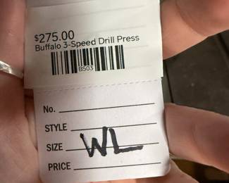 Buffalo 3 - Speed Drill Press 
