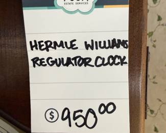 Hermle Williams Regulator Clock 