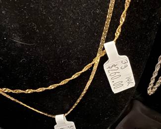14k Necklaces 