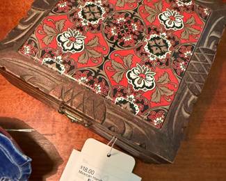 Mexican Handmade Trinket Box 