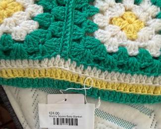 Granny Square Baby Blanket 